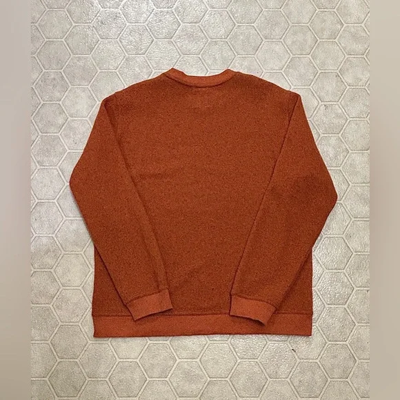 Men’s XL Topo Designs Technical Hybrid Wool Blend Crew Neck Sweater